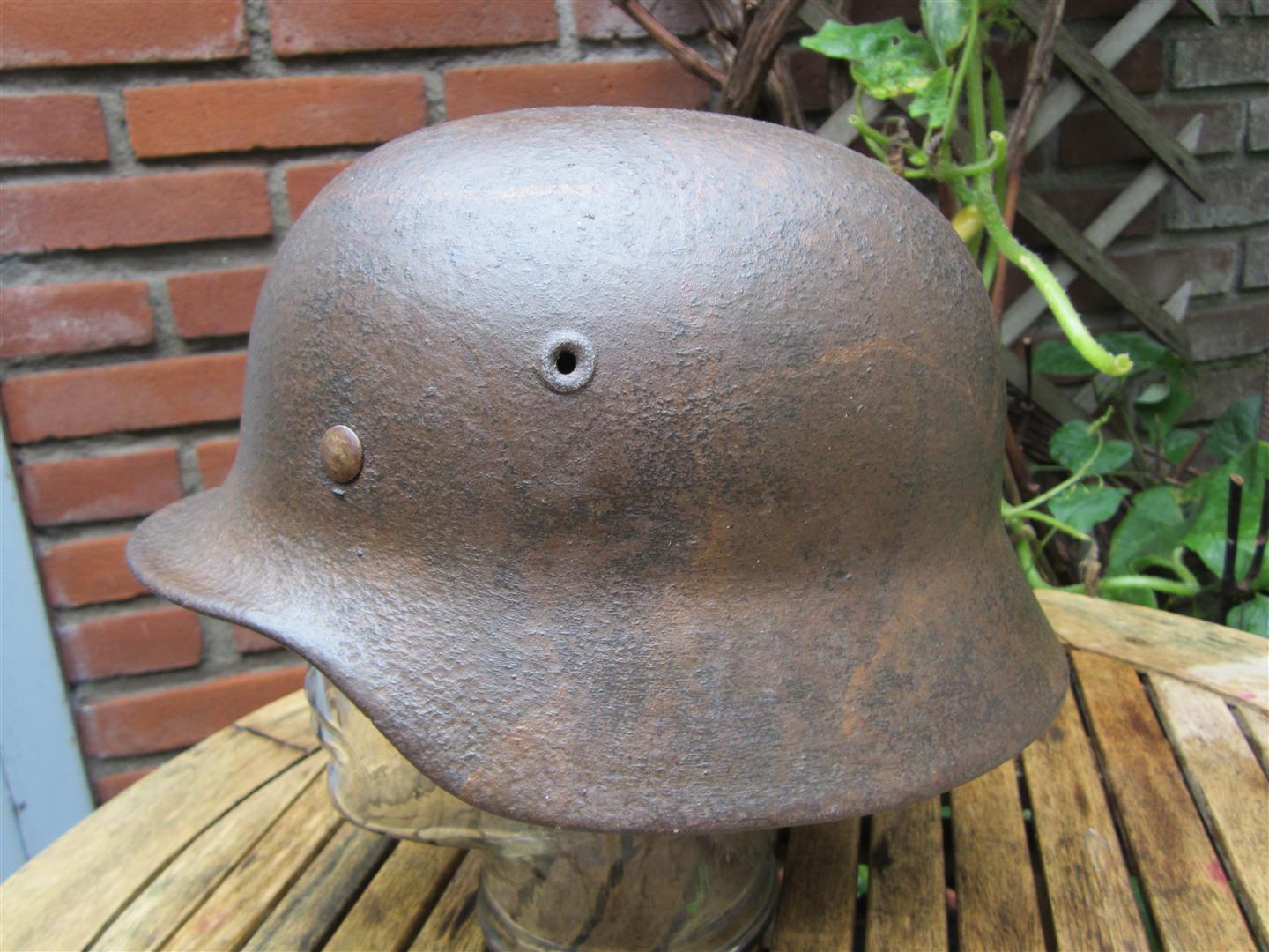 WW2 M40 WH Cammoflage Helmet
